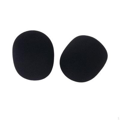 2pcs of Microphone Accessories Protective Studio MIC Foam Cover
