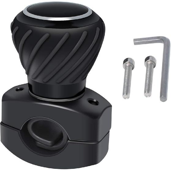 TY26583 Deluxe Tractor Steering Wheel Spinner Knob For Compatible With John Deere Kubota Tractor, Fits All Steering Wheels Up To 1-1/4" Thick