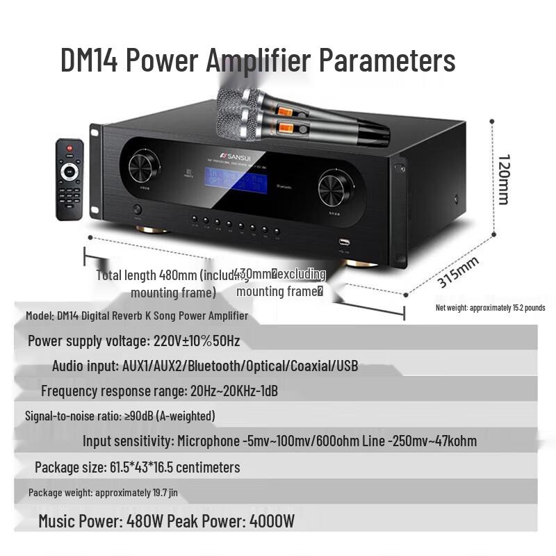 Shanshui FK101 Home KTV Audio System