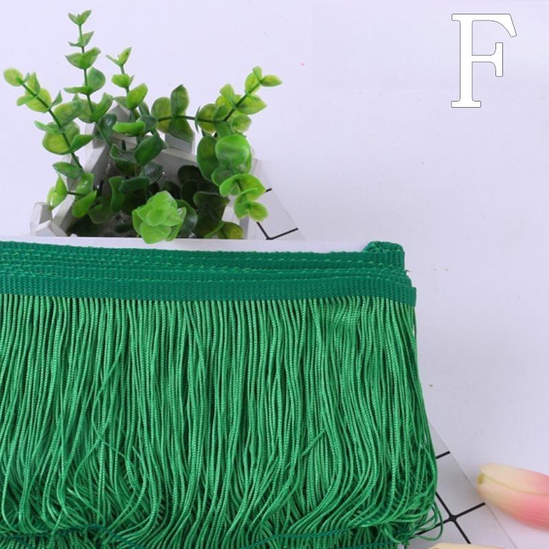 New 10 Yards 15cm Long Tassel Fringe Lace Trim Ribbon Tassels For Curtains Dresses Fringes Sewing Trimmings Accessories Crafts