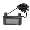 Electric Bicycle SW900 Display with 36V 48V Socket Durable Electric Bicycle LCD Display