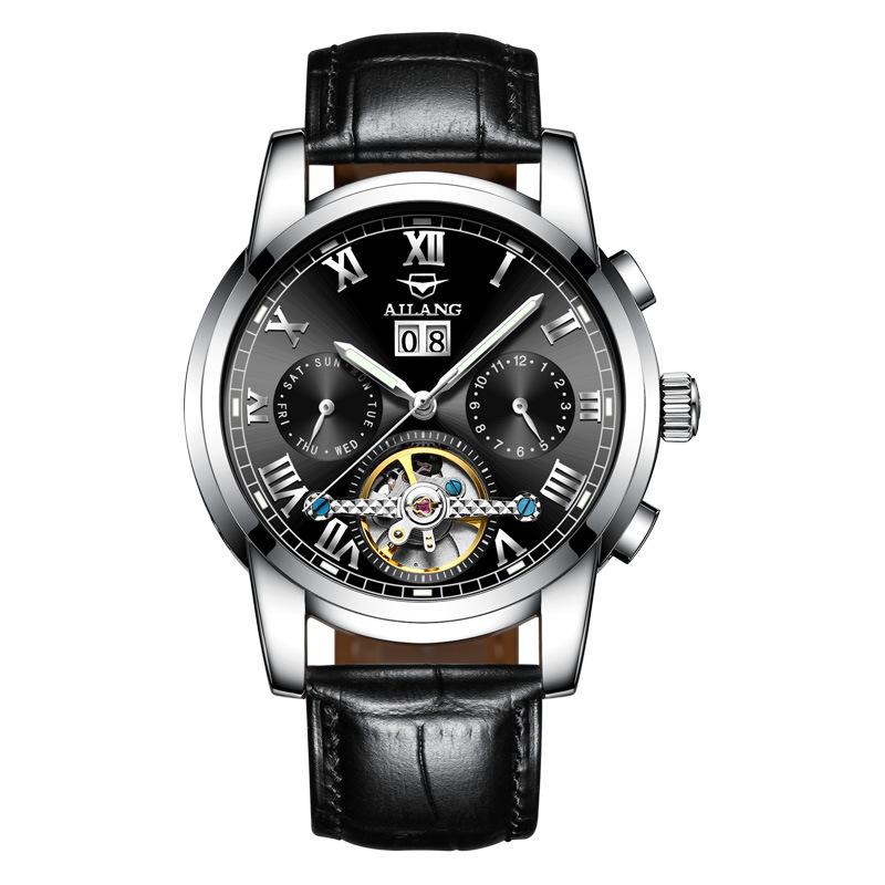 AILANG Vollautomatische mechanische Herrenuhr, wasserdichte Multifunktions-Herrenuhr