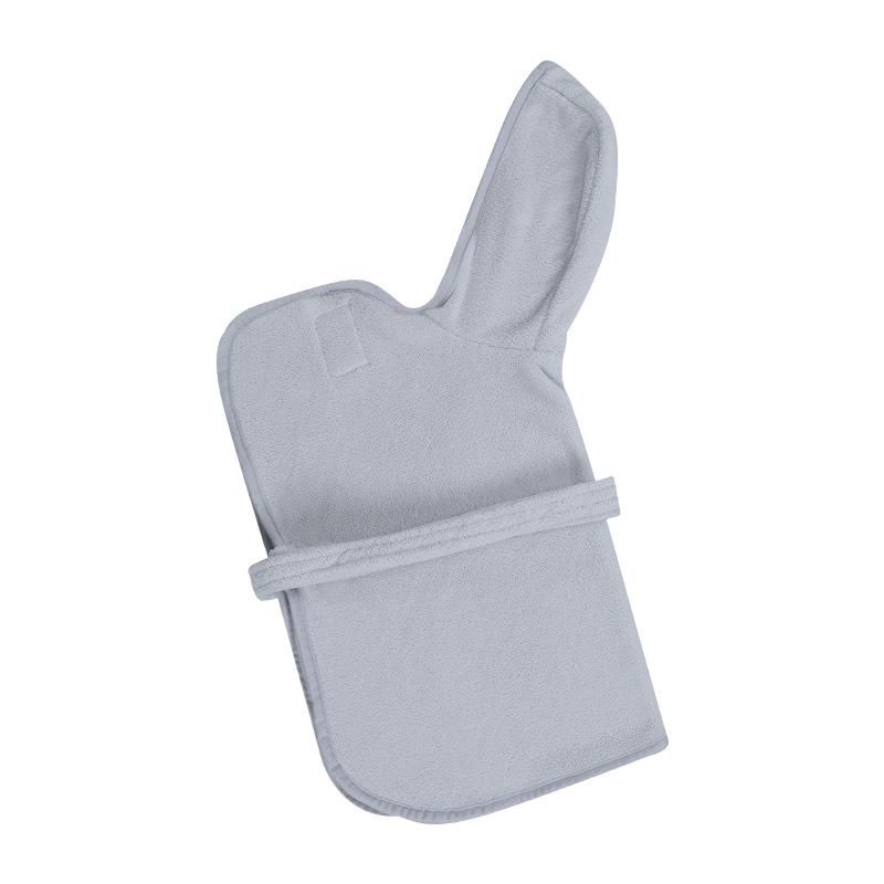 Super Absorbent Microfiber Pet Bathrobe - Quick Dry Dog & Cat Towel