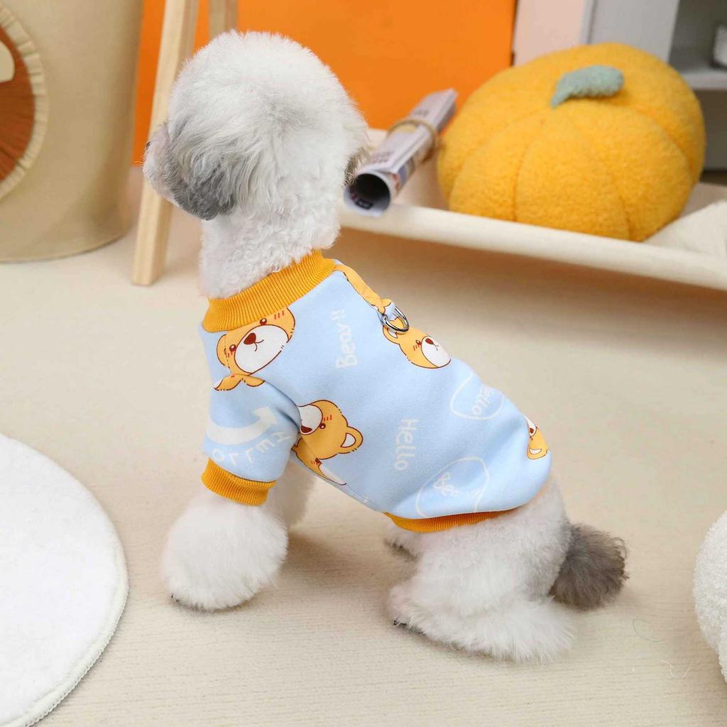Dog Clothes Teddy Bichon Pomeranian Poodle Small Puppy Autumn Clothing Cat Autumn And Winter Clothing