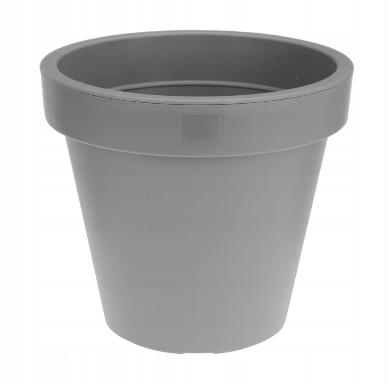 Round Garden Planter, Smooth , Decorative, 25 x