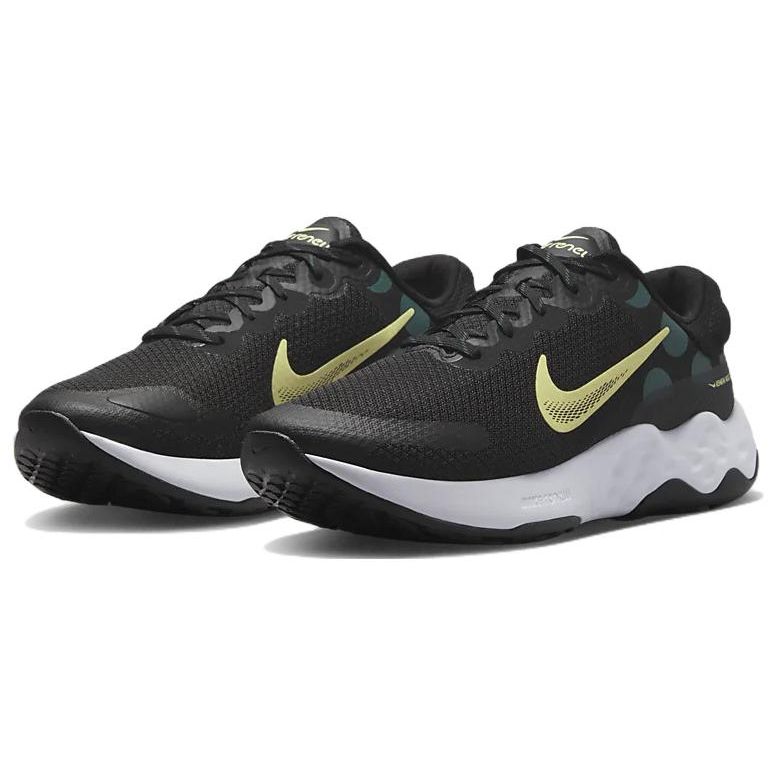 Nike Renew Ride 3 Black Lemon Chiffon Men Sneakers Faded-Spruce White DC8185-007