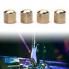 4Pcs Guitar Knobs Tops Hat Knobs Guitar Speed Control Knobs Metal Volume Tone Control Knobs Fits 6mm/0.24" Rotary Shaft