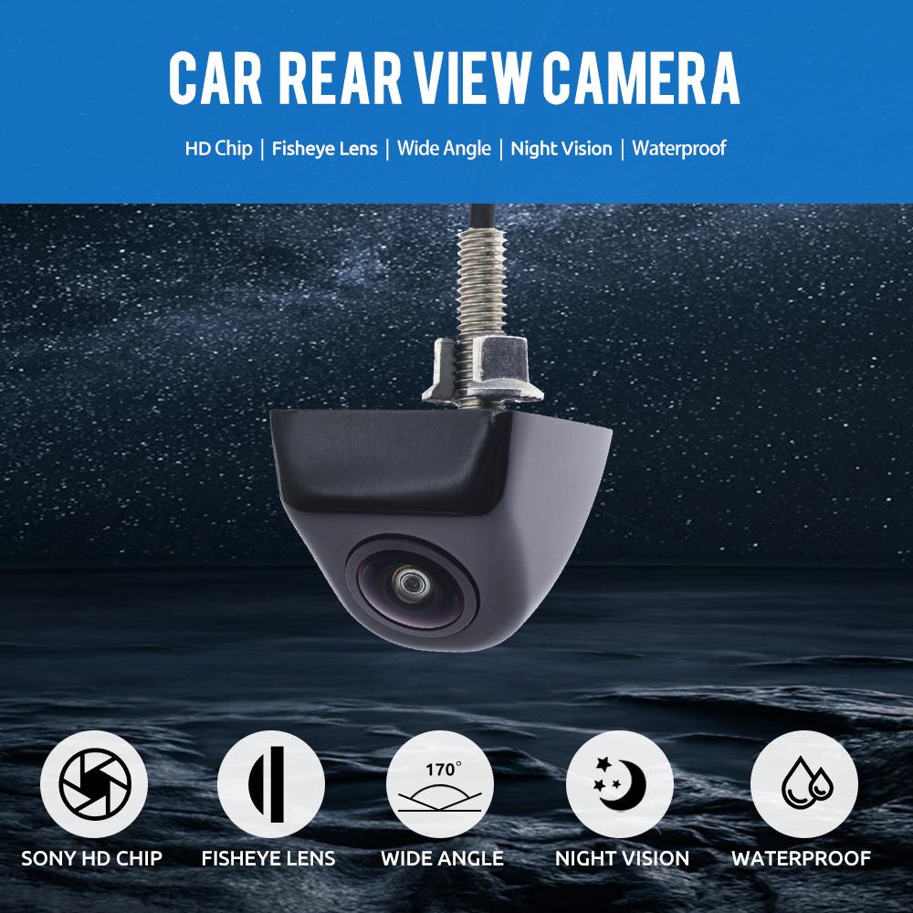 SonyCCD Parking Car Rear View Camera 12V Backup Reverse Fish Eyes Night Vision 170 Degree Angle HD Auto