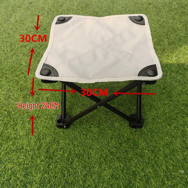 Portable Folding Stool for Outdoor and Travel - Ideal for Fishing, Leisure, and Household Use