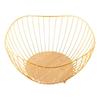 Fruit Basket Black Wire Fruit Baskets Multi-Functional Kitchen Storage and Organizer for Breads Vegetables and Snacks