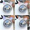 2Pcs Cat Ears Helmet Decoration Motorcycle Electric Stickers Decor Cute Multicolor Motorcycle Helmets Accessories Universal