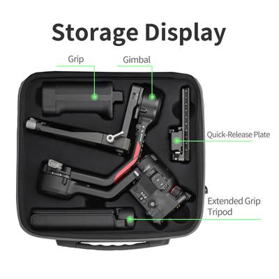 Reise-Aufbewahrungstasche Stoßfester Organizer Kratzfester Gimbal-Kamera-Tragetasche Behälter-Beutel für Ronin RS 4