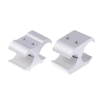 1 Peça Acessórios para Cadeira de Rodas Acessórios para Braçadeira de Tubo Clipe Peça de Ligação do Quadro da Cadeira de Rodas Toda Liga de Alumínio