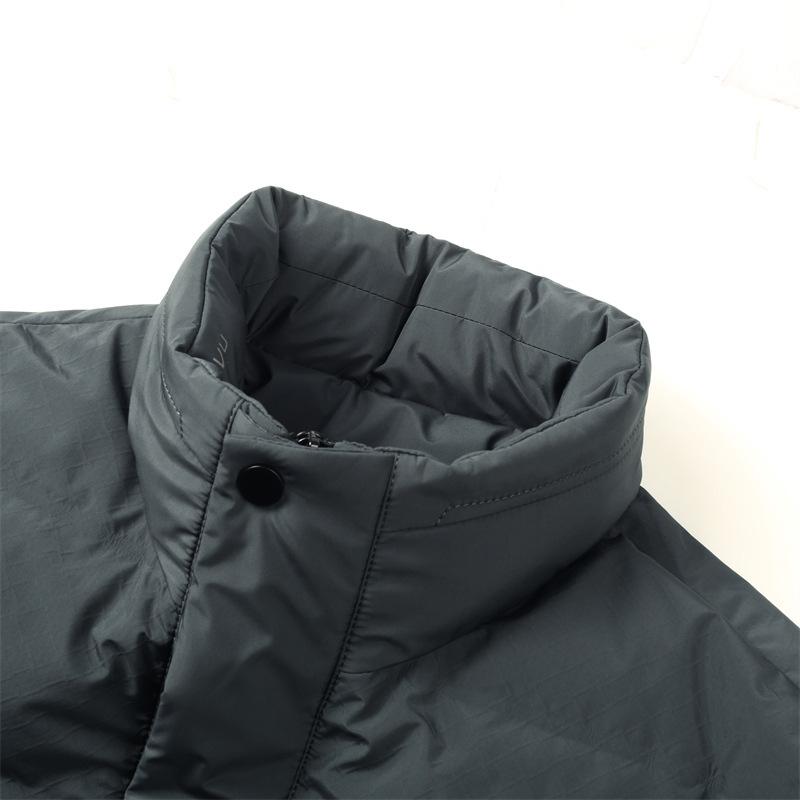 Stehkragen Daunenjacke Herren Neue Winter Warme Verdickte Lässige Leichte Daunenjacke
