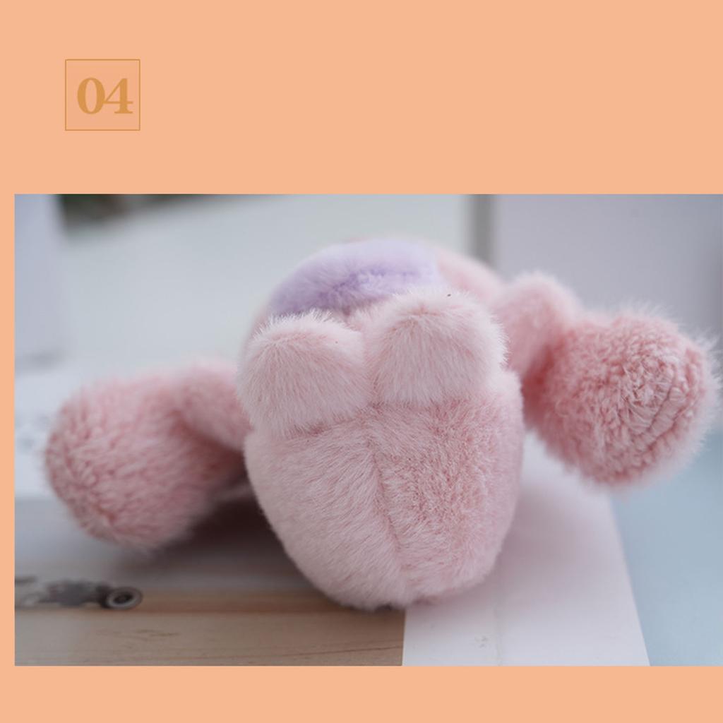 Long-eared Plush Toy, Cute Bunny Keychain/bag Charm, Small Gift, Bag Accessory, Doll.