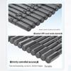 Nigao Black Phosphating Hex Electric Screwdriver Bit 801, 5mm Shank, Magnetic Hardened Air Screwdriver Bit.