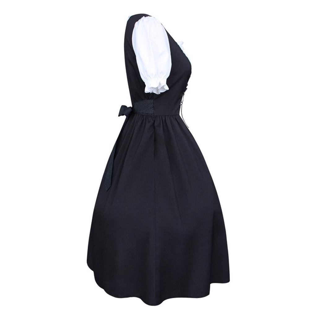 Γυναικεία στολή Oktoberfest Βαυαρική Beer Girl Φόρεμα