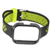 2 in 1 Watch Replacement Band for Redmi Watch 3 Quick Release Soft Silicone Sweat Proof Smartwatch Wristband Black Green