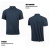 Men's Ice Silk Polo Shirt - Quick Dry, Short Sleeve, Frosted Mulberry Skin, High Quality Summer Wear