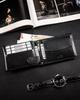 Classic men's wallet made of natural leather - Rovicky