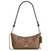 Caitlin 13 Classic Monogram Print Coated Canvas Shoulder Bag Small Women Shoulder Bag Brown CEK80-IMXHE