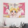 Cutecore Sailor Moons Tapestry Bedroom Decoration Wall Hanging Blanket Tapestry Cool Stuff For Room