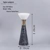 Minimalist Natural Marble Candlestick
