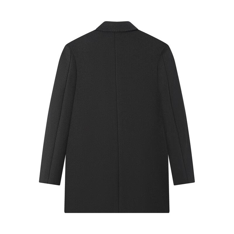 Septwolves Men's 23.5% Wool Casual Overcoat