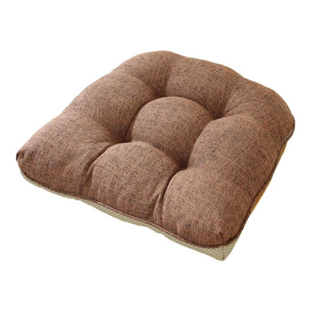 Solid Color Seat Cushion Thickened Sofa Cushion Multipurpose Chair Mat  School