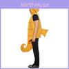 Sea Horse Costume For Adults With Plush Foam Material Perfect For Halloween Cosplay