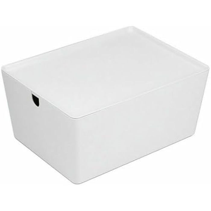 Boîte De Rangement - CONFORTIME - Lot De 6 - Empilables - Multicolore - 35 X 26 X 16 Cm