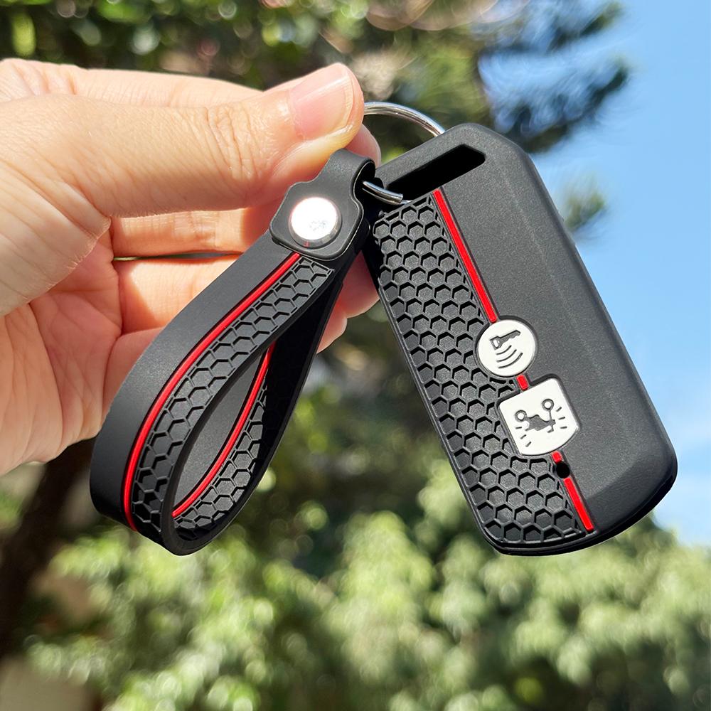 Keychain Silicone For Honda Pcx 160 125 Vision Sh350 Switch Adv Wrench 350 Sh350I Forza 250 125 300 750 Xadv Key Shell Cover