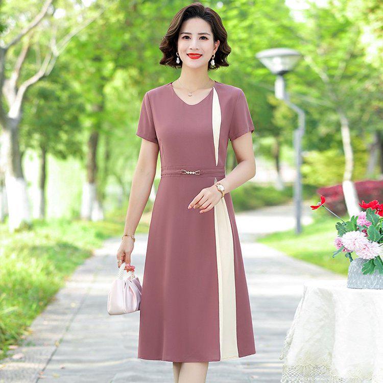 Elegante Vestido de Verano Tallas Grandes para Mujer – Elegante, Adelgazante y Sencillo