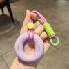 Fun Grip Ring Decompression Key Chain Pendant Couple Bag Car Creative Fitness Gift