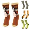 Neutral Christmas Socks  Socks Elk Stockings Gift