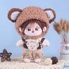 Winter Cotton Plush Doll Clothes Set - 20cm Doll Skirt