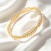 Retro Metal Gold Leaf Hair Headband Bridal Wedding Crown Metal Wedding Bride Headband Exquisite Hair Accessories for Women Girls