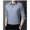 Hengyuanxiang Men's Business Casual Long-Sleeve Shirt