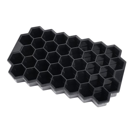 Silicone Ice Cube Trays with Lids Stackable Reusable Ice Cube Molds