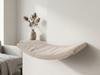 Arc Metal Cat Shelf 75cm Beige