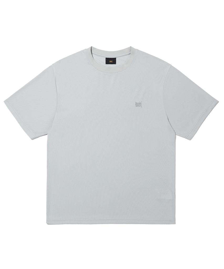 BROWNBREATH Reflective Tag Mesh Tee - Gray