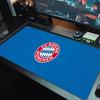Tappetino per Mouse Colore FC Bayern Monaco Grande Cuscino per Tavolo da Gioco Antiscivolo Laptop Tablet Mousepad Grande Tappetino XXL Mini PC Playmat Con Bordo Lock