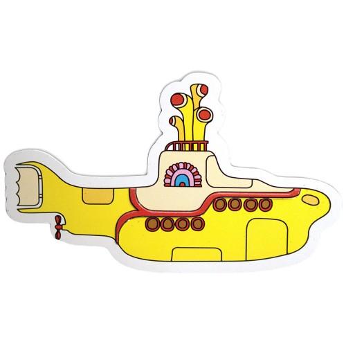 Magnete da Frigorifero Embossed The Beatles Yellow Submarine giallo