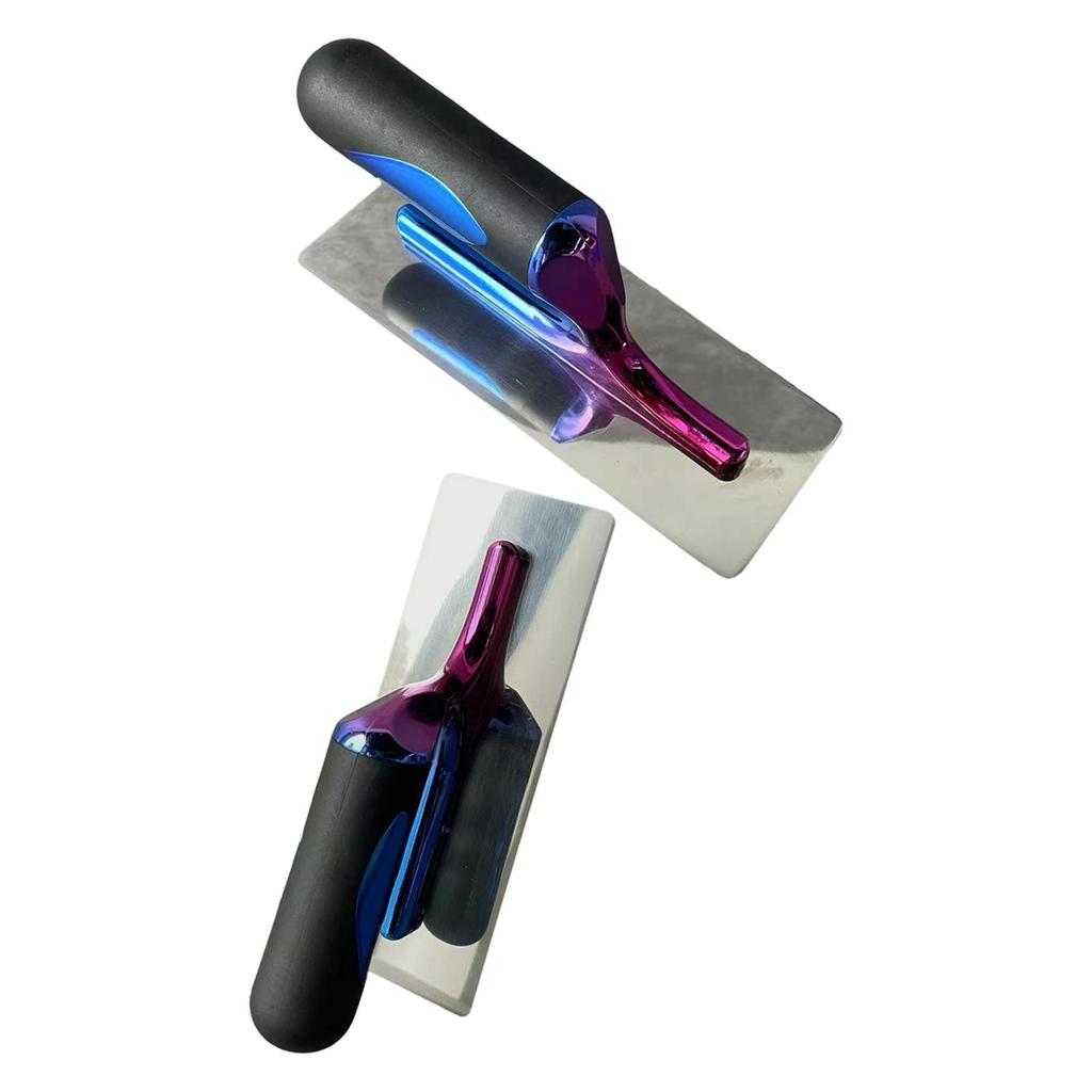 Flat Drywall Trowel Finishing Trowel Wall Plastering Tool for Wall Decoration Concrete Cement Applying Putty Wall Construction
