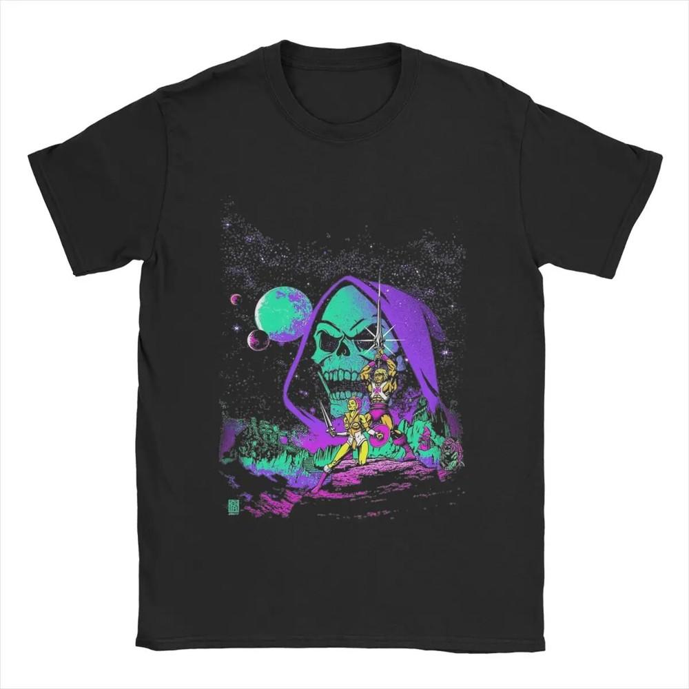 

Men#039;s TShirt He Man Masters Of The Universe Unique Cotton Tee Shirt Short Sleev Unisex T-Shirt XXXL
