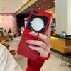 New Samsung Zflip6 Glitter Ring Holder Mobile Phone Case Suitable for Zflip5 Fashionable Women's Star Flash Diamond