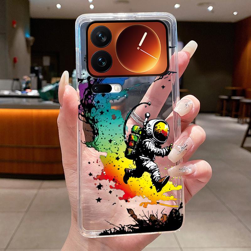 Casing For Xiaomi 17 Pro Max Mi 17 Pro Mi17 17Pro Phone Case Luxury Fashion Butterfly Flower Clear Soft TPU Silicone Back Cover