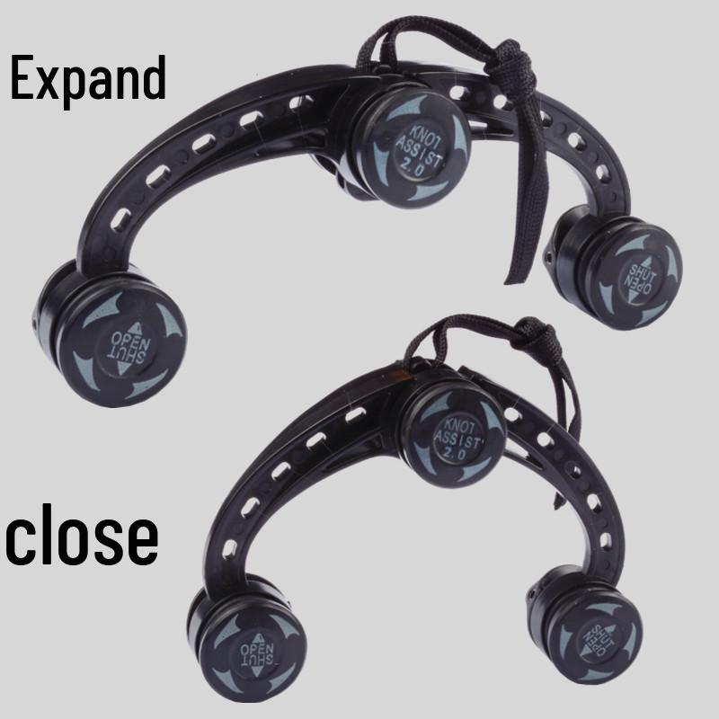 Lure & Line Knotting Tool: GT & FG Knot Quick Tyer, Knot Lure Line Winder, Fishing Gear