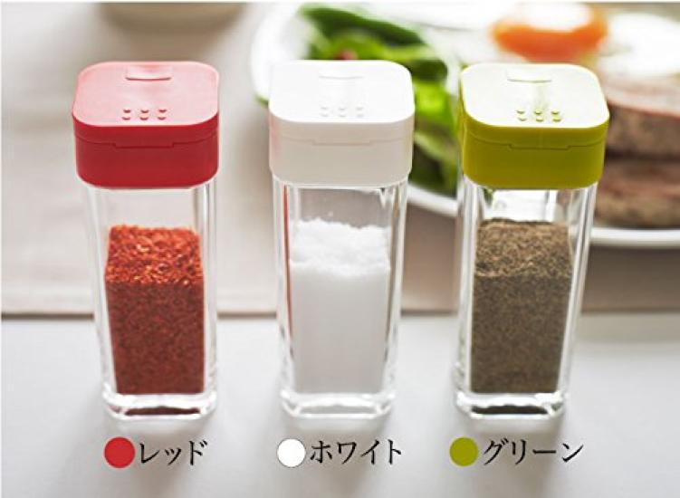 Yamazaki Industries Nádoba na sůl a pepř Kořenka Aqua White 2880