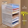 Pull-out Wardrobe and Desktop Storage Rack for Dormitory and Bedroom